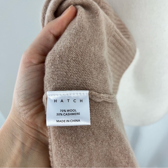 Hatch maternity Nadine wool cashmere sweater - Picture 8 of 9